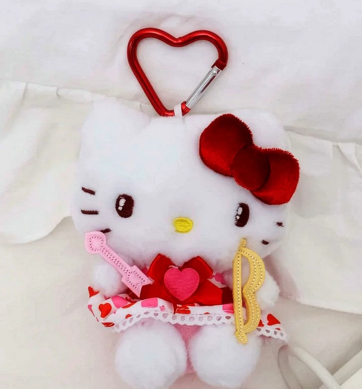 Sanrio My Melody Cupid Plush Keychain Hello Kitty