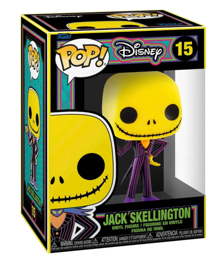 Funko Pop! The Nightmare Before Christmas: Blacklight - Jack Skellington #15