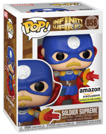 Funko Pop Infinity Warps #858 Soldier Supreme Amazon Exclusive