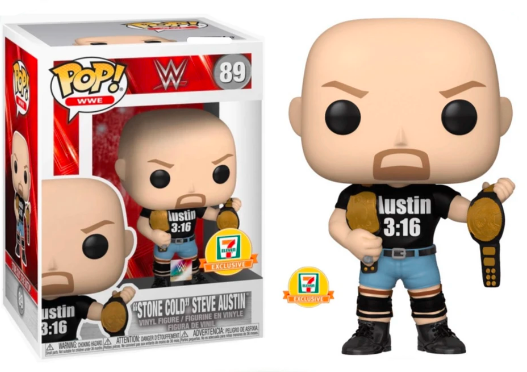 Pop! "Stone Cold: Steve Austin #89 - WWE - 7-11 Exclusive