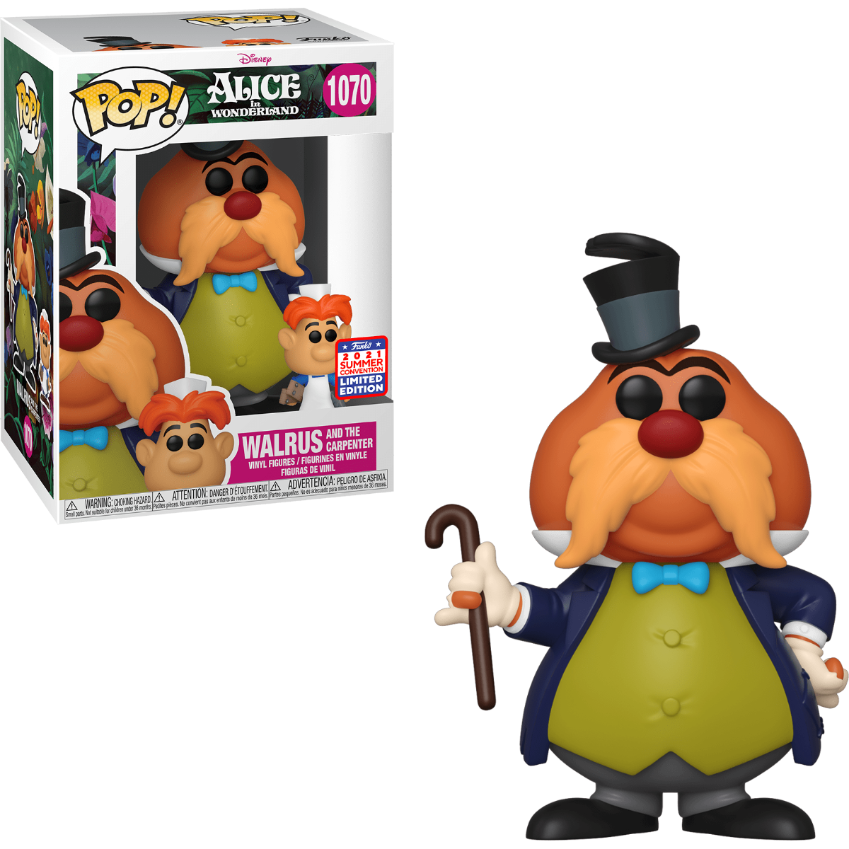 Funko POP! Walrus and the Carpenter #1070 - 2021 Summer Convention Edition