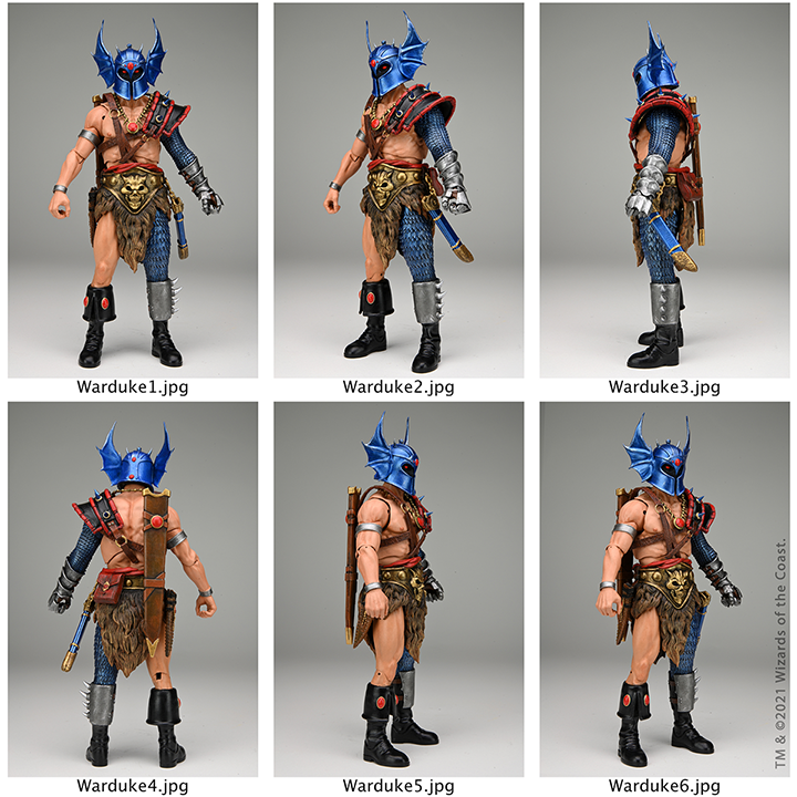 Dungeons & Dragons 50th Anniversary Warduke 7in Action Figure (Mature)