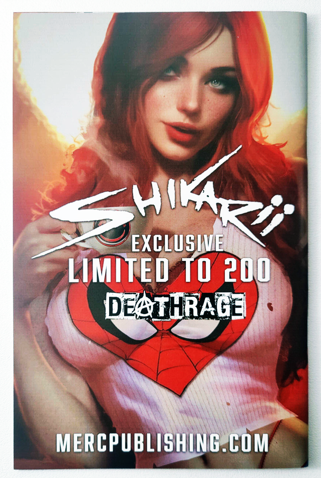 Deathrage Shikarii Mary Jane Cosplay Exclusive Close-Up Variant Naughty ltd 200