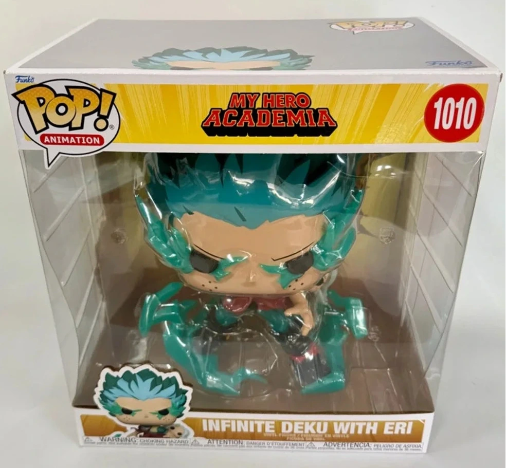 Funko POP! Jumbo MHA Infinite Deku with Eri 10” Inch #1010