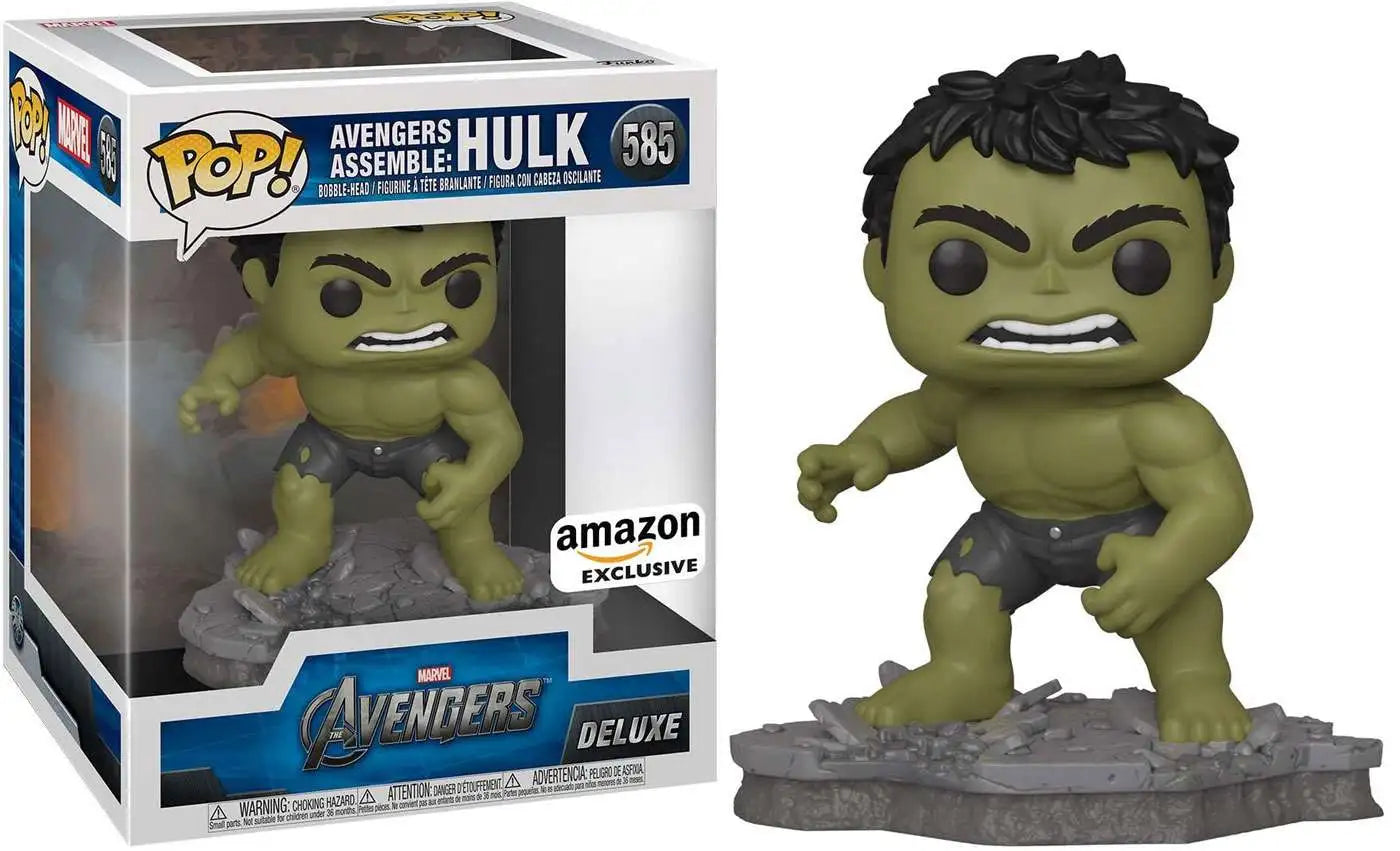 Funko Pop! Deluxe: Avengers Assemble: Hulk #585 Amazon Exclusive