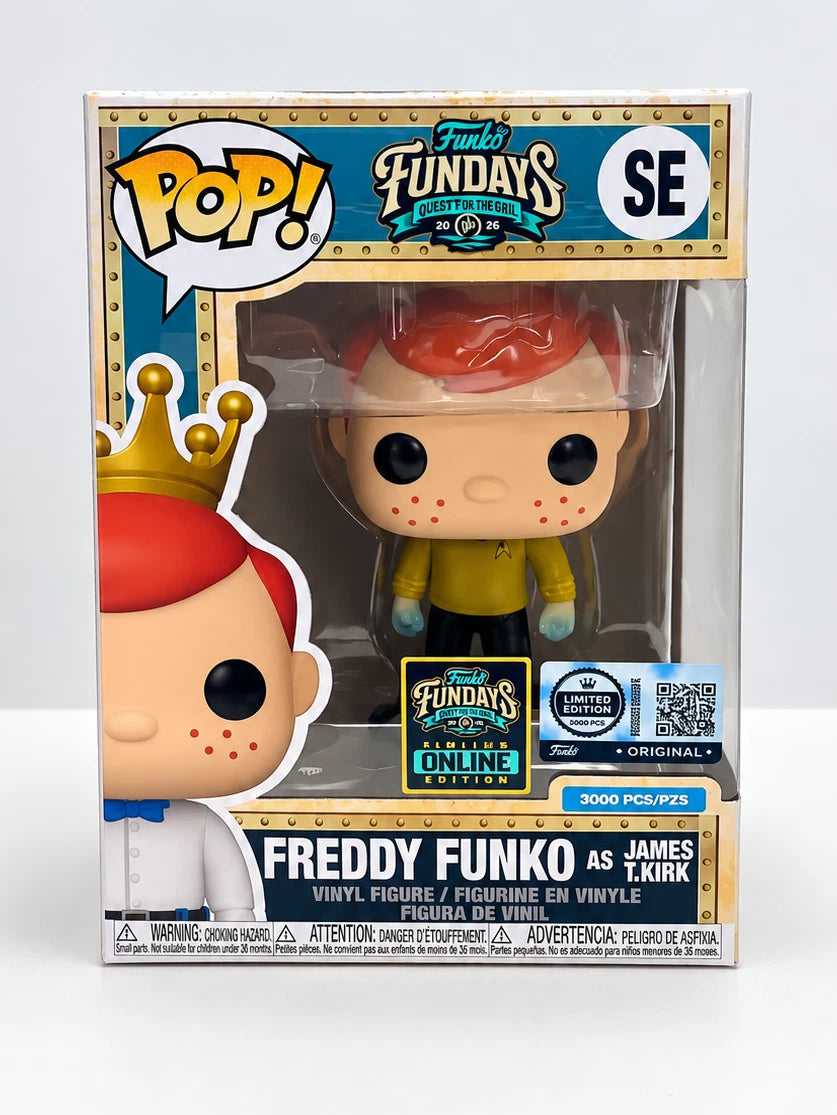 Funko Pop! Fundays: Freddy Funko as James T. Kirk SE LTD3000