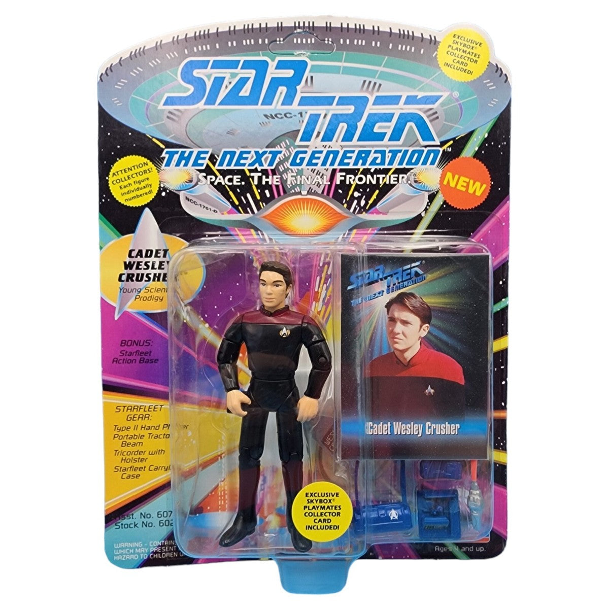 Star Trek TNG cadet Wesley Crusher