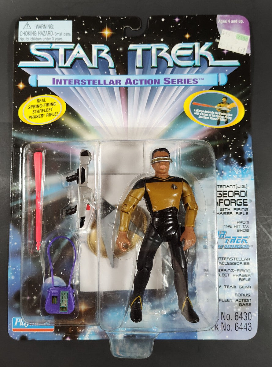Star Trek Lt. JG Geordi La Forge - Interstellar Action Series