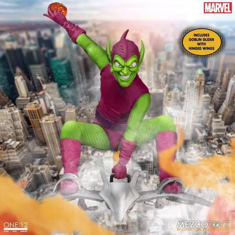 Mezco One:12 Green Goblin Deluxe Edition Figure Marvel Comics