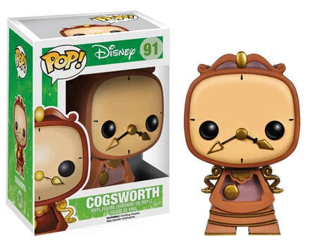 Funko Pop! Vinyl: Disney - Cogsworth #91