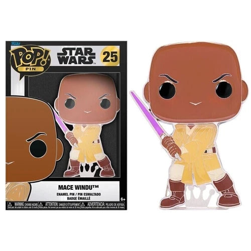 Pop! Pin Star Wars Mace Windu Enamel Pin 25