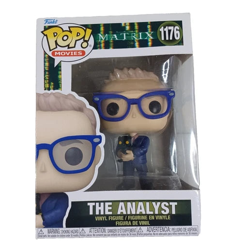 Funko Pop! Movies Matrix 1176 The Analyst Vinyl Figure
