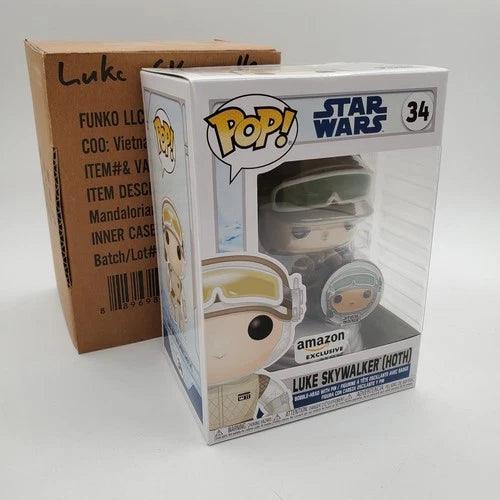 Star Wars Luke Skywalker Hoth Exclusive 34 Funko Pop 2021 4 Inch Vinyl Figure