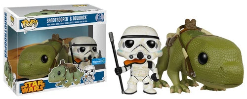 Funko Pop! Vinyl: Star Wars - Sandtrooper Dewback 2 Pack - Walmart (Exclusive)