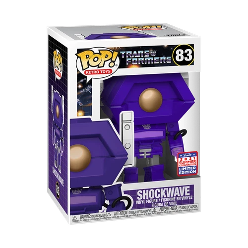Funko Pop Transformers Shockwave #83