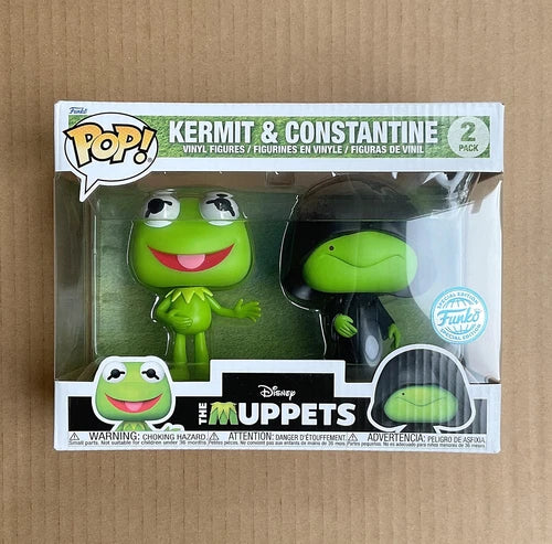 Funko Pop The Muppets Kermit & Constantine 2-Pack +