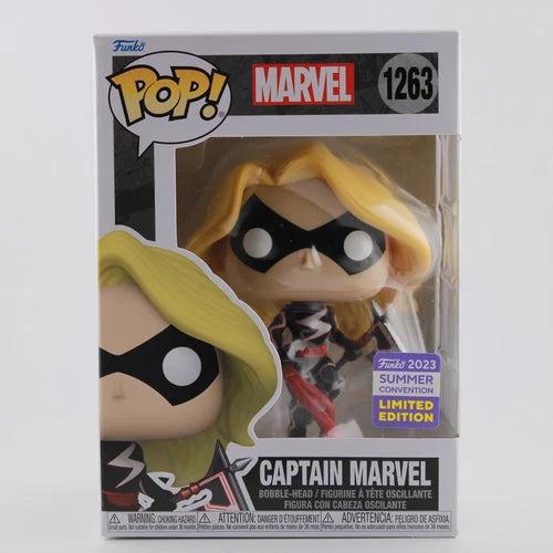 Funko Pop Marvel - Captain Marvel - Convention Exclusive - Vinyl Figure - #1263
