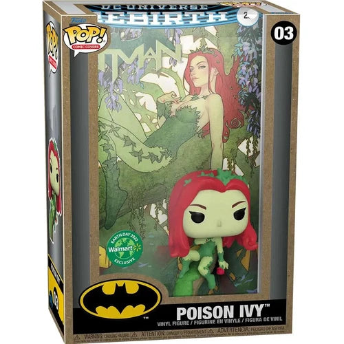 Funko Pop! Comic Book Cover with Case: DC Universe -Poison Ivy Walmart Exclusive