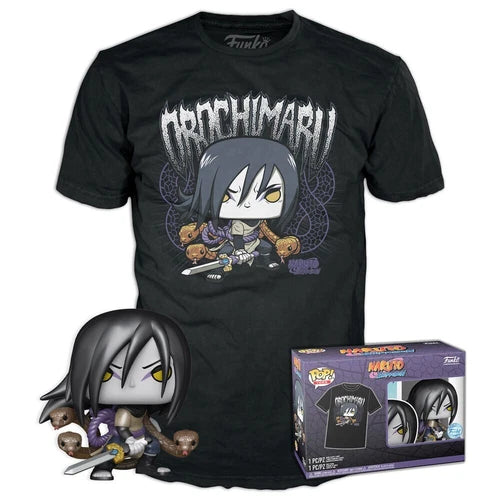 Naruto Shippuden Orochimaru POP & Tee Figure Set