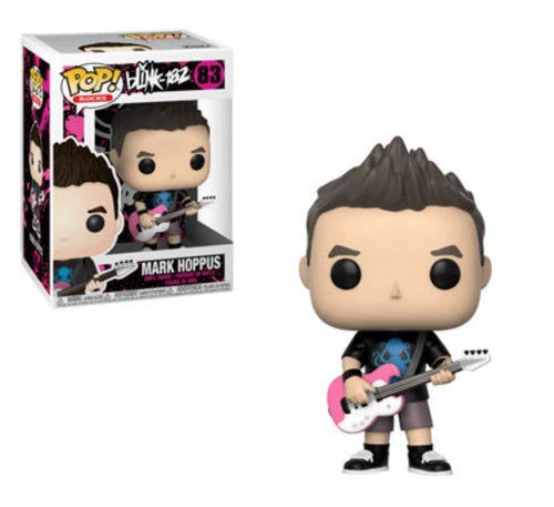 Funko POP! Rocks Blink 182 Mark Hoppus #83 Vinyl Figure Music Vaulted