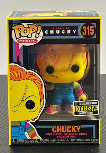 Funko Pop Movies Bride of Chucky #315 Chucky Vinyl Figure E.E Exclusive