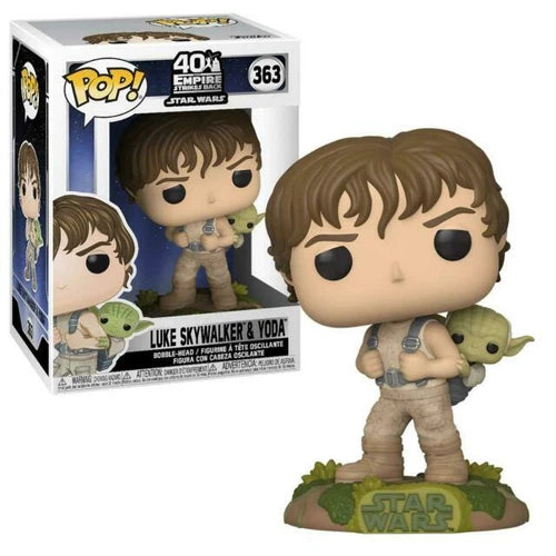 Funko Pop! Vinyl: Star Wars - Luke Skywalker & Yoda #363