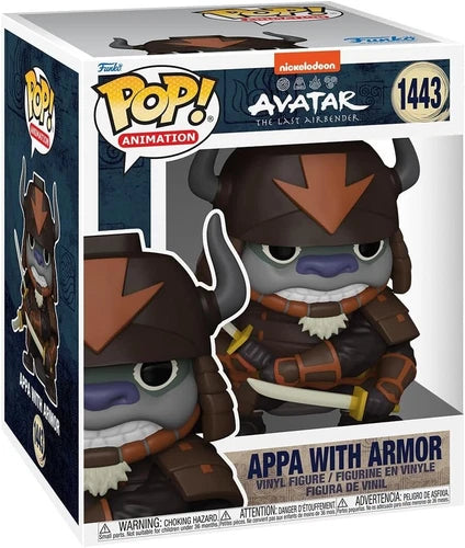 Funko Pop! Vinyl Super 6": Avatar: The Last Airbender - Appa with Armor #1443