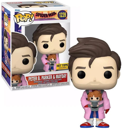 Funko POP! #1239 Marvel Peter B. Parker & Mayday Hot Topic Exclusive