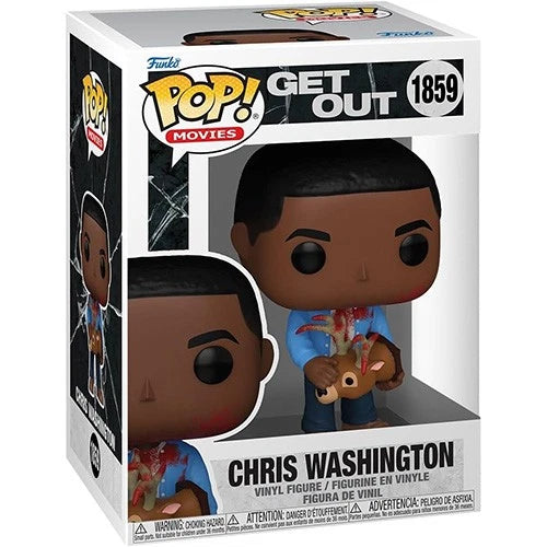 Funko POP! Get Out Vinyl Figure - CHRIS WASHINGTON w/ Deer Head #1859