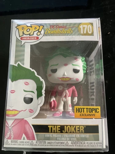 Funko POP! HeroesDC Comics: Bombshells The Joker with Kisses (Pink) #170