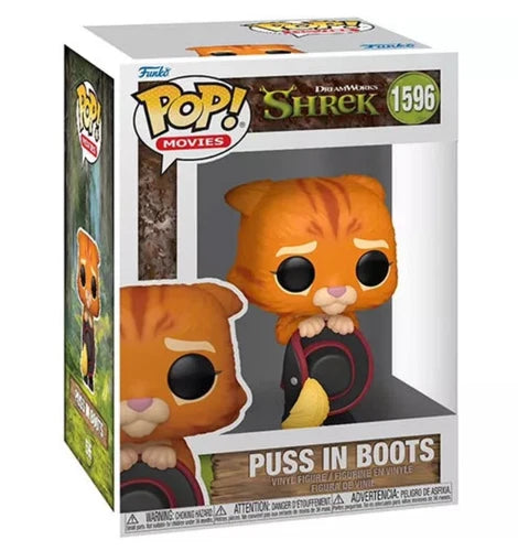 Funko Pop! 1596 Movies: DreamWorks 30th Anniversary Shrek Puss in Boots
