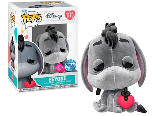 Funko Pop! Vinyl: Disney - Eeyore (Flocked) Hot Topic Exclusive #1170