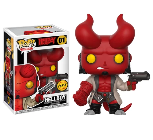 Funko Pop! Vinyl: Hellboy - Hellboy (w/ Jacket) (Chase) #1