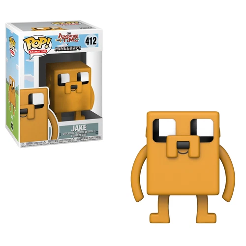 Funko Pop! Vinyl: Cartoon Network - Jake the Dog (Minecraft Style) #412