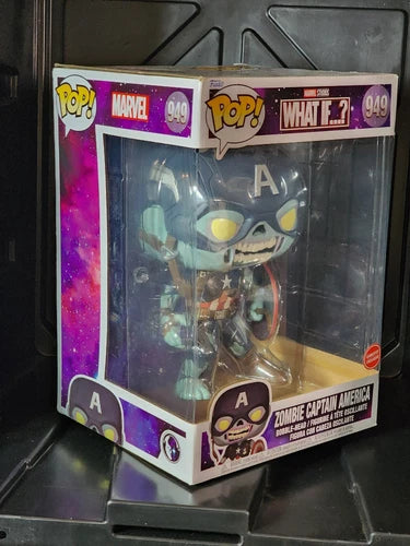 Funko Pop! Vinyl Jumbo 10 in: Marvel - Zombie Captain America (Jumbo) - GameStop