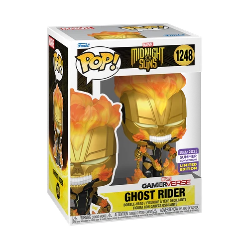Funko Pop! Marvel Midnight Suns Ghost Rider #1248 Summer Con Exclusive