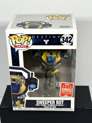 Funko Pop Games SWEEPER BOT Destiny SDCC Exclusive Vinyl Figure 342