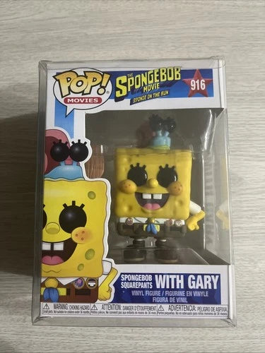 Funko Pop! Vinyl: Nickelodeon - SpongeBob SquarePants with Gary #916
