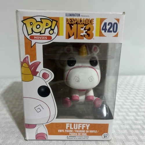 Funko Pop! Fluffy 420 Universal Studios Exclusive Despicale Me Vinyl Figure