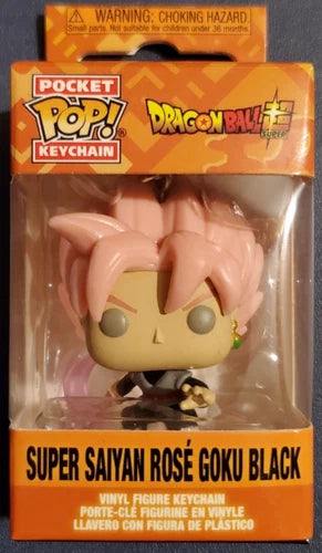 Funko Pocket Pop Keychain Super Saiyan Rosè Goku Black Dragon Ball Super