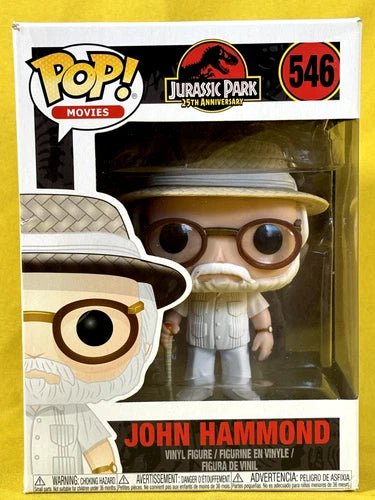 Funko Pop! #546 Jurassic Park 25th Anniversary John Hammond