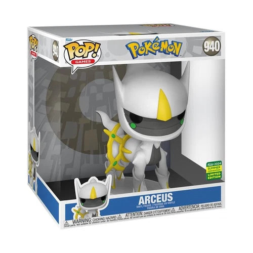 Funko Pop Jumbo 10” Pokémon Arceus #940 Summer Convention 2024 LE