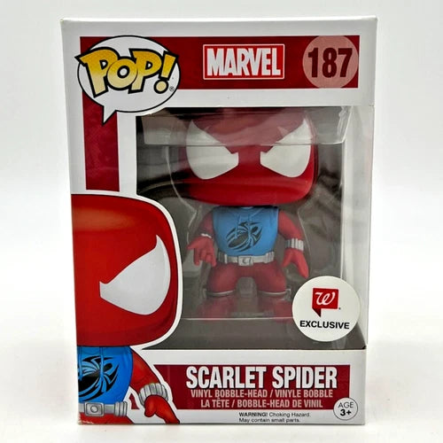 Funko POP! Marvel Spider-Man SCARLET SPIDER #187 Walgreens Exclusive