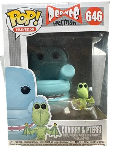 Chairry with Pterri Funko Pop #646 from Pee Wee Herman Playhouse