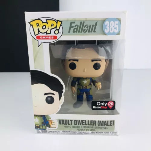 Funko Pop! Vinyl Fallout Vault Dweller 385 (Male) GameStop Exclusive 385