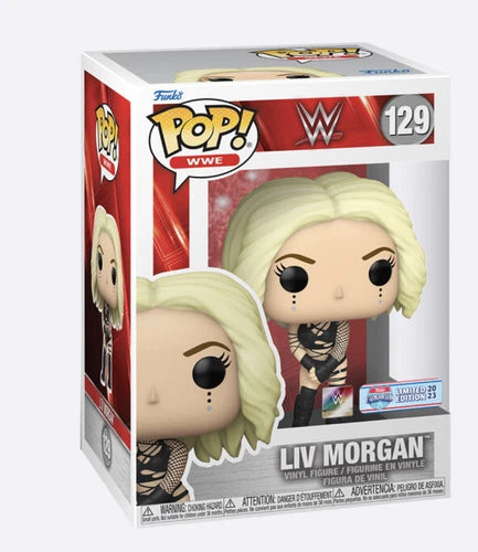 Funko Pop #129 WWE Liv Morgan Fun On The Run 2023 Limited Edition Vinyl Figure