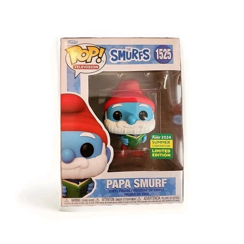 FUNKO POP TELEVISION THE SMURFS PAPA SMURF 1525