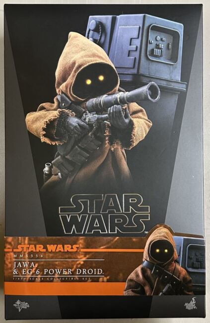 Star Wars Jawa & EG-6 Power Drroid sixth scale
