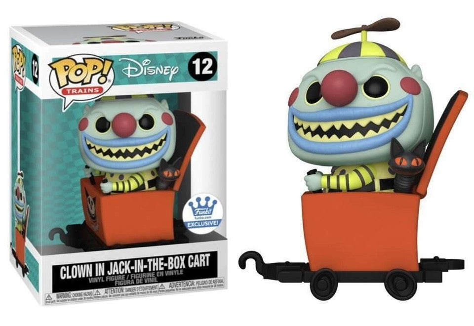 Funko Pop! Trains: Clown in Jack-In-The-Box Cart #12 - Funko Exclusive