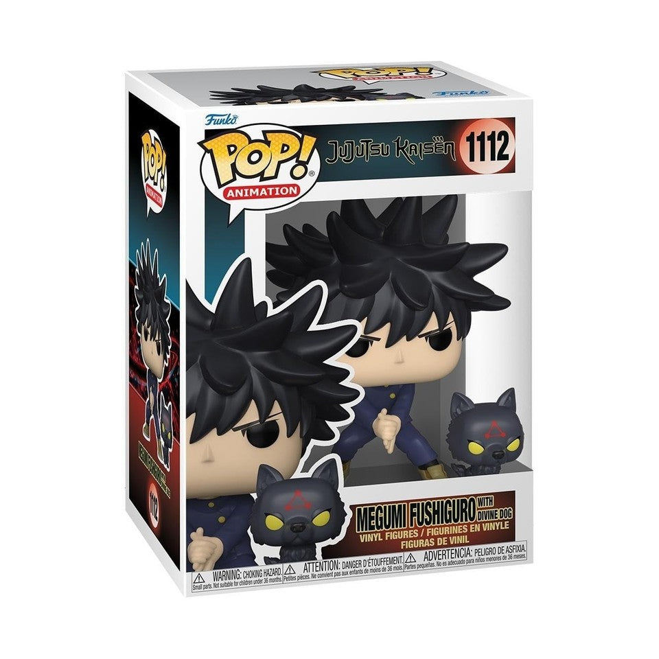 Funko Pop! Animation: Jujutsu Kaisen: Megumi Fushiguro with Divine Dog #1112